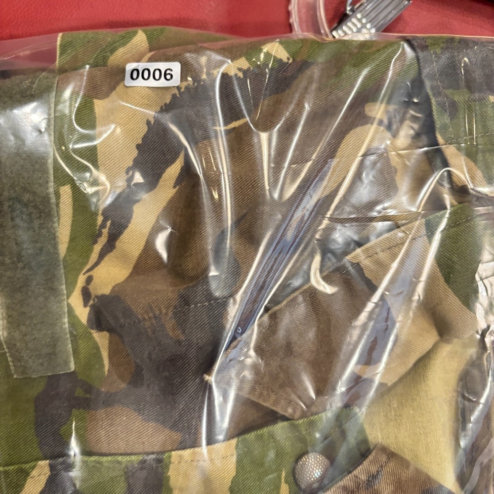 Marquardt + Schulz Military Jacket Mens XL Green Camo Dutch DPM Field Shirt 1992 - Picture 15 of 15